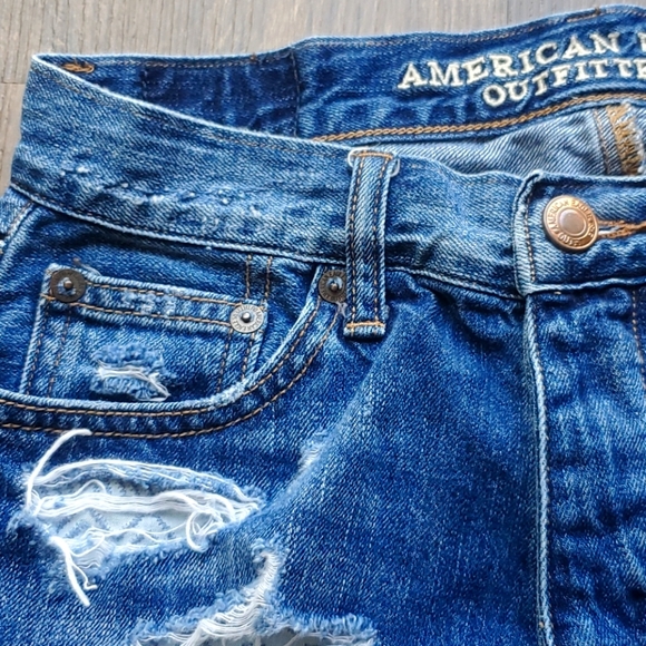 🦋AMERICAN EAGLE VINTAGE HIRISE DENIM SHORTS🦋 - Picture 8 of 8